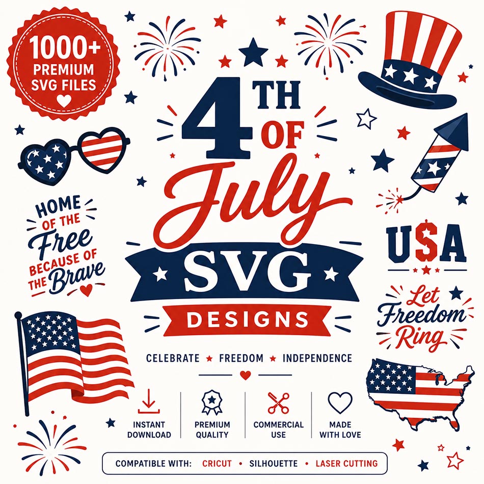 4th Of July SVG
