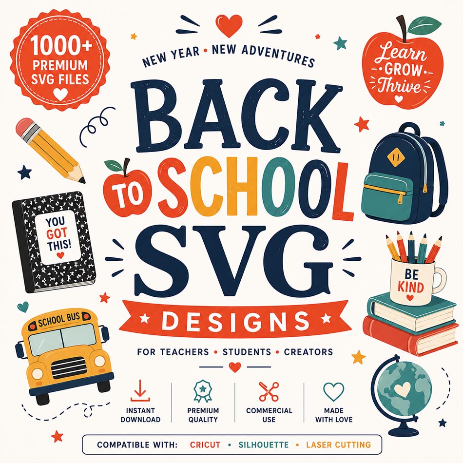 Back to School SVG