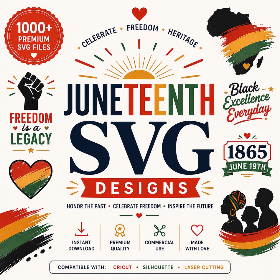 Juneteenth SVG