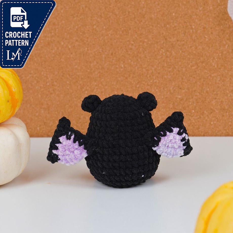 Halloween Bear Crochet Pattern PDF – Cute Amigurumi Halloween Bear Download 3