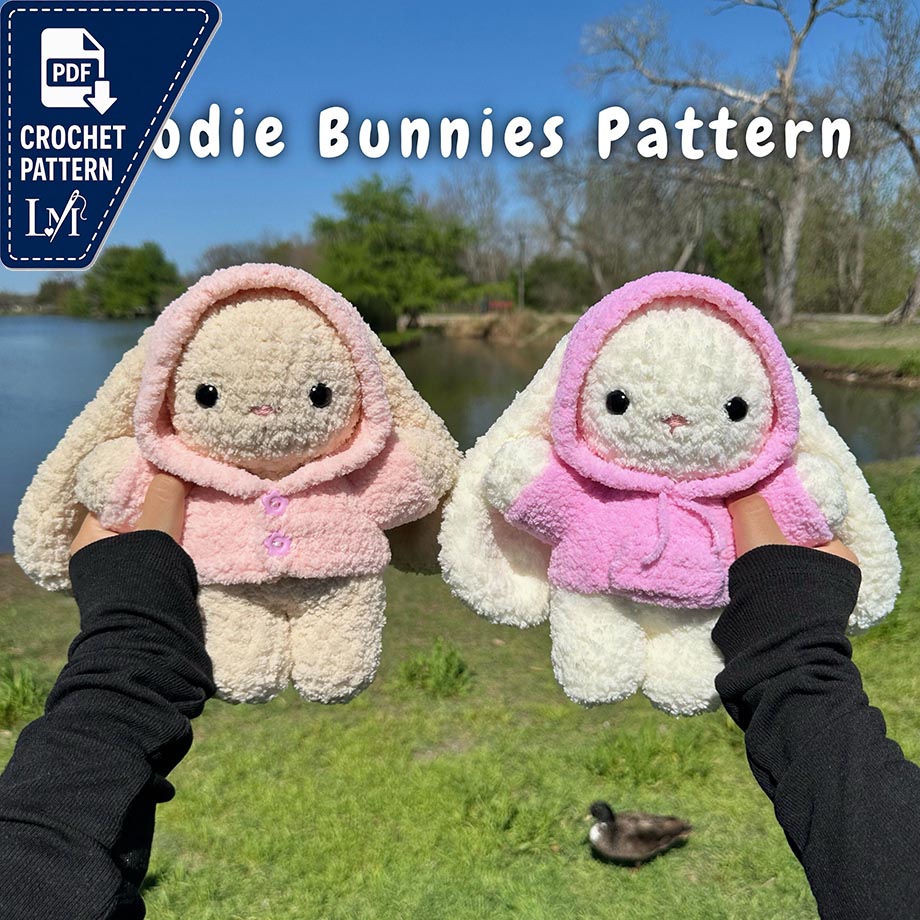 Hoodie Bunny Crochet Pattern Designs for Modern Amigurumi