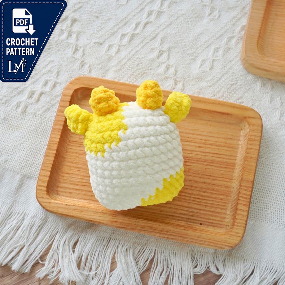Marshmallow Cow Crochet Pattern for Plush Amigurumi Creations 5