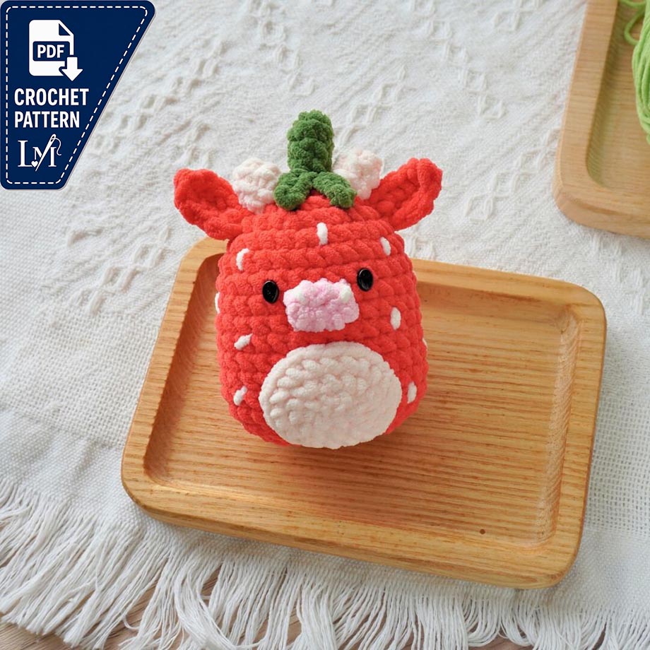 Marshmallow Cow Crochet Pattern for Plush Amigurumi Creations 7