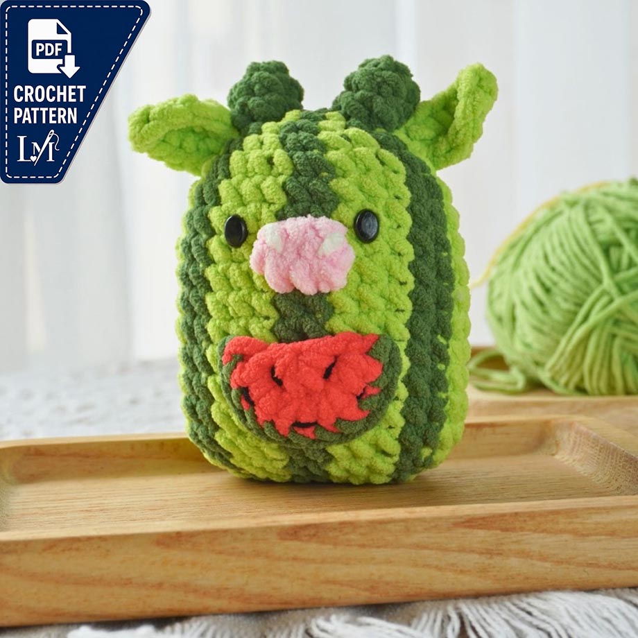 Marshmallow Cow Crochet Pattern for Plush Amigurumi Creations 9