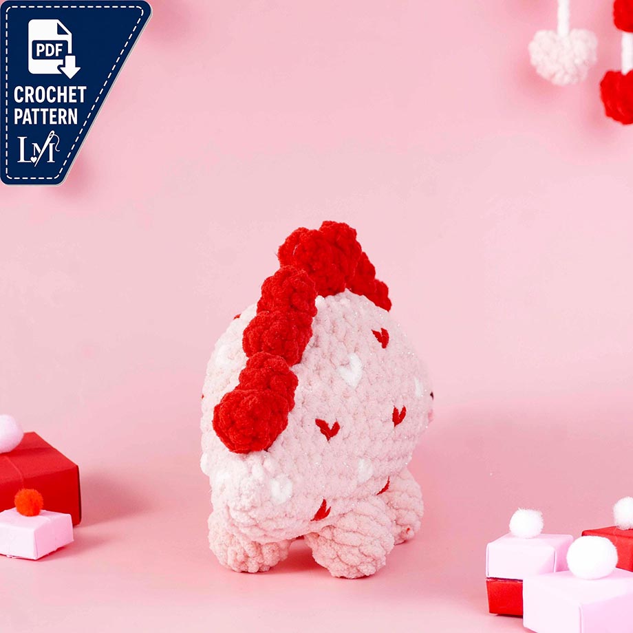 Stegosaurus Dino Crochet Pattern Inspiration for Amigurumi Fans 4