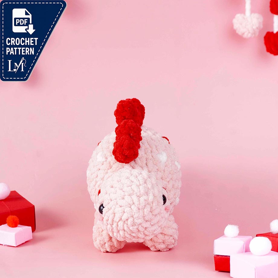 Stegosaurus Dino Crochet Pattern Inspiration for Amigurumi Fans 5