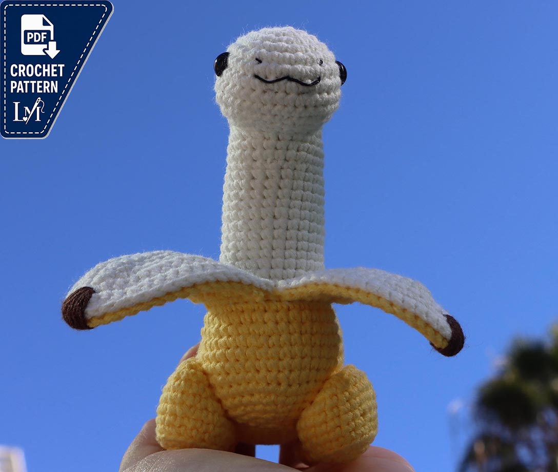 Banana Dino Crochet Pattern Projects with Playful Amigurumi Ideas 2