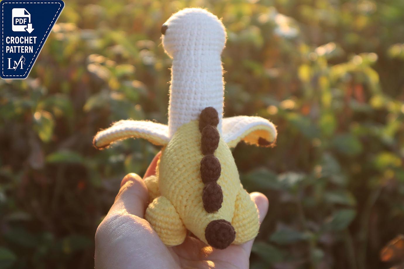 Banana Dino Crochet Pattern Projects with Playful Amigurumi Ideas 4