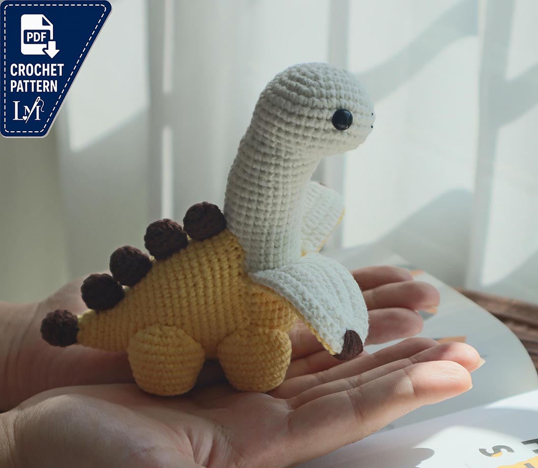 Banana Dino Crochet Pattern Projects with Playful Amigurumi Ideas 7