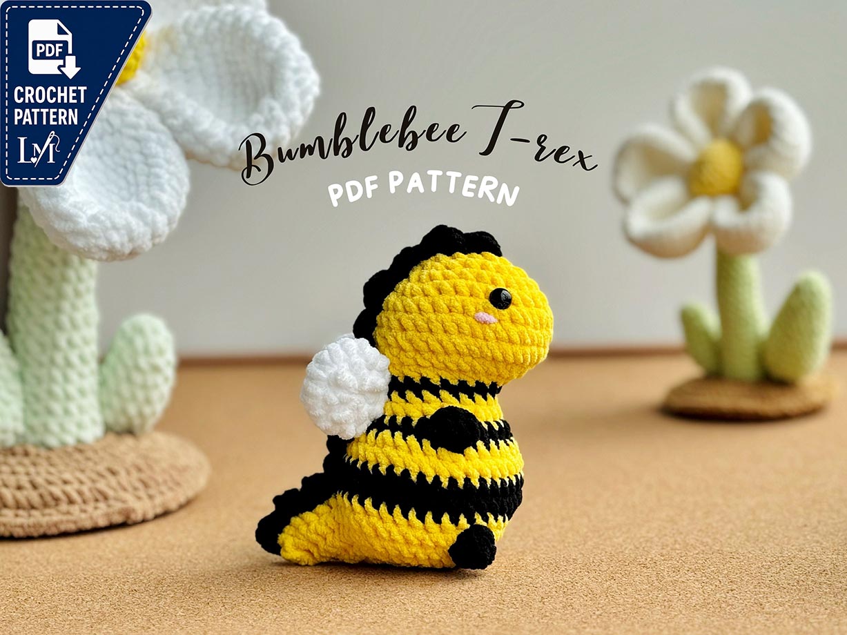 T Rex Dinosaur Crochet Pattern Ideas for Amigurumi Projects