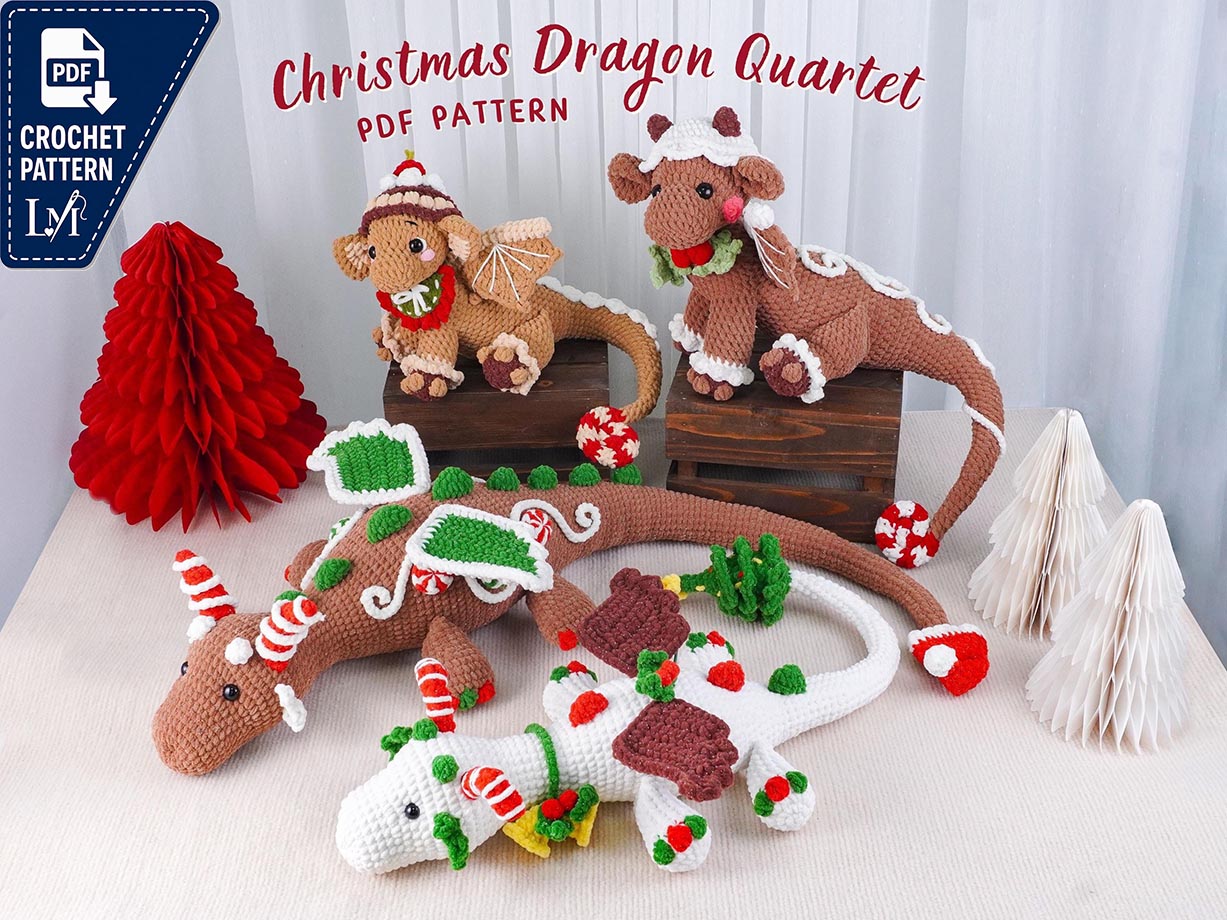 Christmas Dragon Crochet Pattern Ideas for Festive Amigurumi