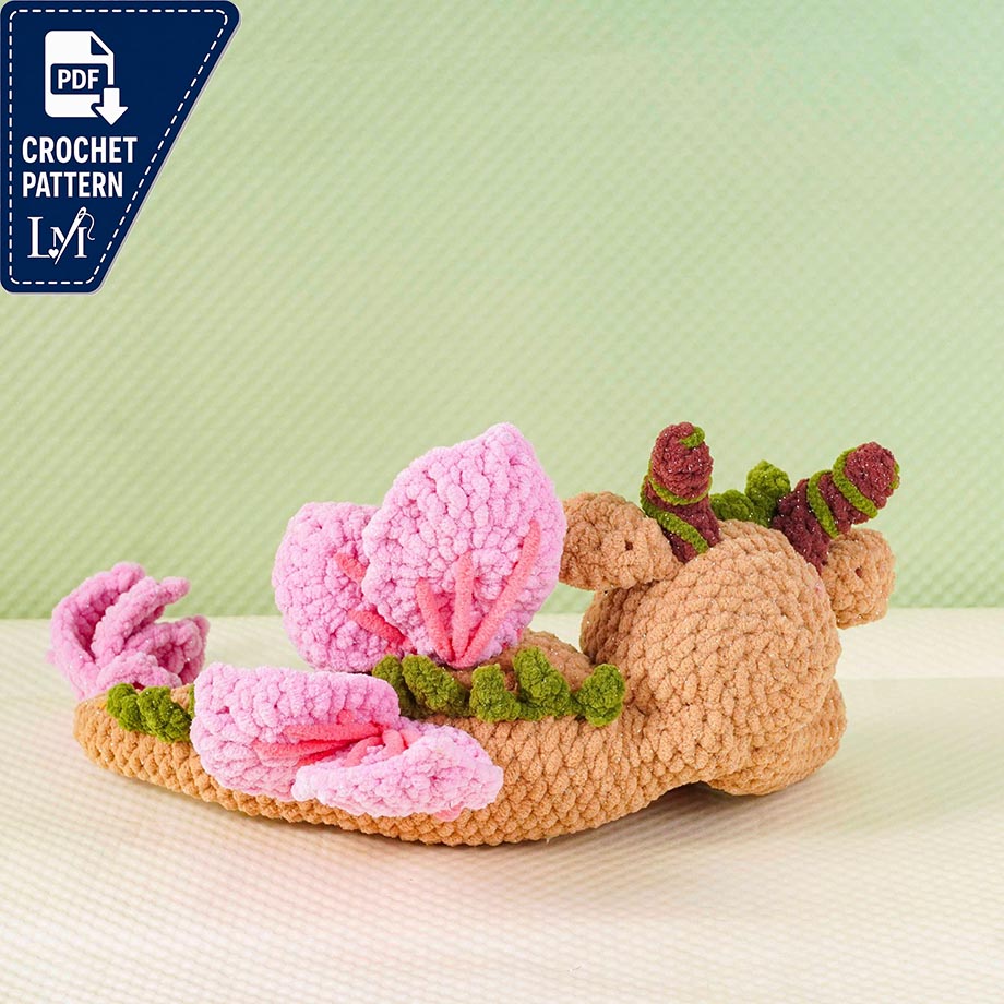 Sleeping Dragon Crochet Pattern Ideas for Fantasy Amigurumi 7