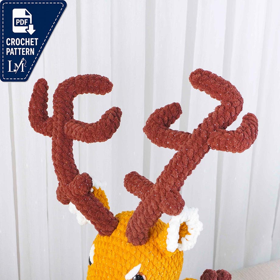Deer Dragon Crochet Pattern Designs for Fantasy Amigurumi 4