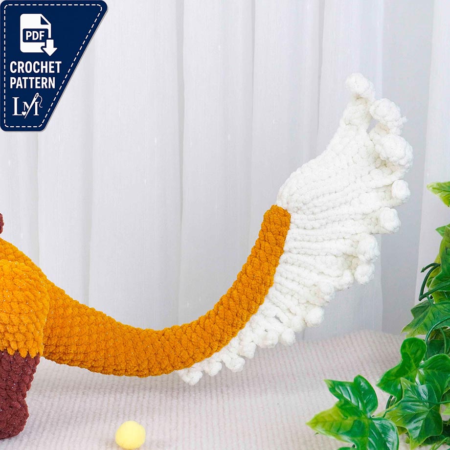 Deer Dragon Crochet Pattern Designs for Fantasy Amigurumi 7