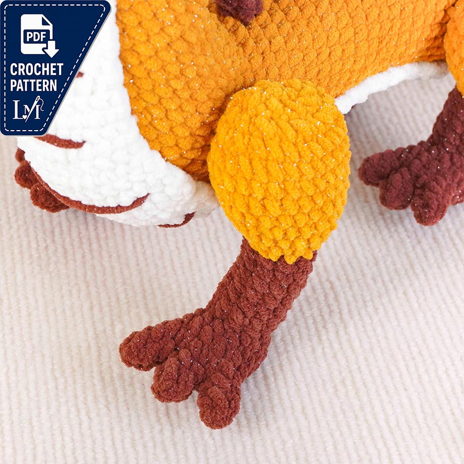 Deer Dragon Crochet Pattern Designs for Fantasy Amigurumi 8