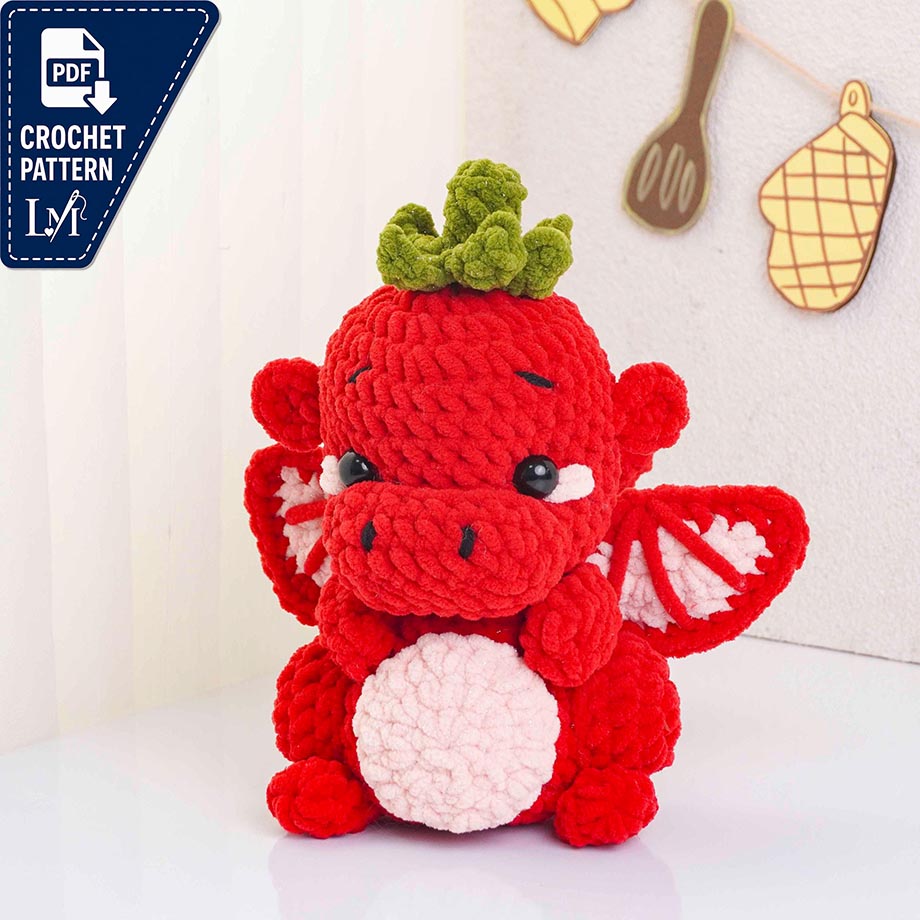 Fruit Dragon Crochet Pattern Projects Inspired by Fantasy Fruits 11