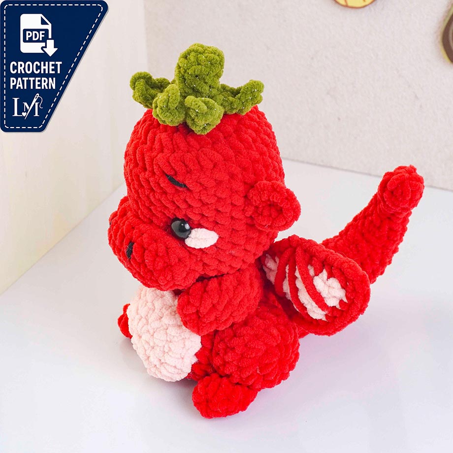Fruit Dragon Crochet Pattern Projects Inspired by Fantasy Fruits 12