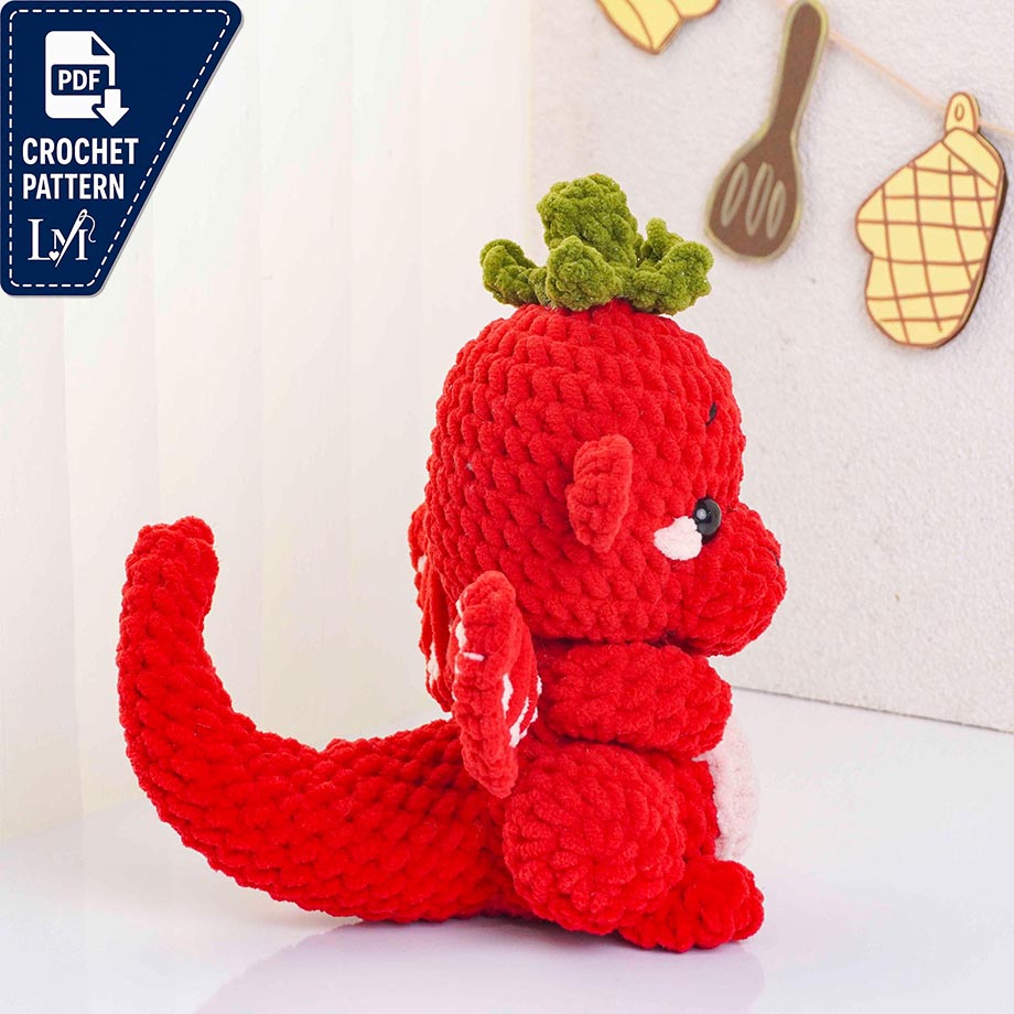 Fruit Dragon Crochet Pattern Projects Inspired by Fantasy Fruits 13