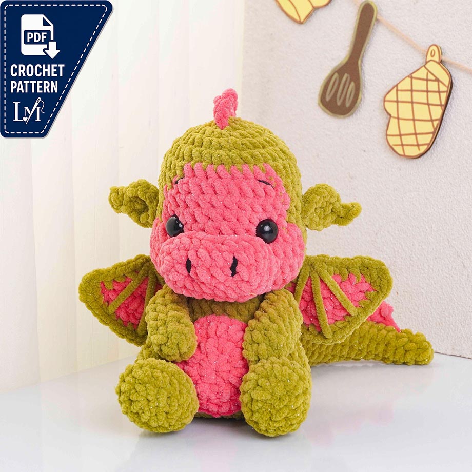 Fruit Dragon Crochet Pattern Projects Inspired by Fantasy Fruits 3