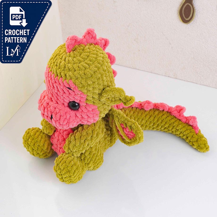 Fruit Dragon Crochet Pattern Projects Inspired by Fantasy Fruits 4
