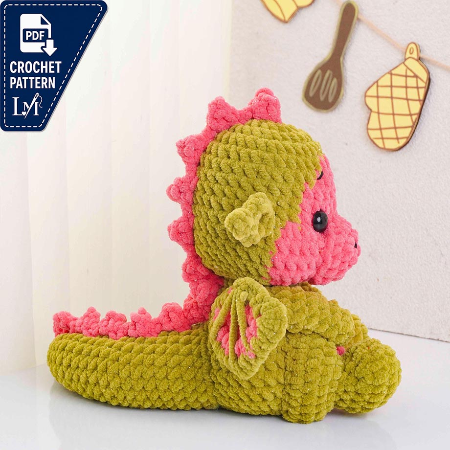 Fruit Dragon Crochet Pattern Projects Inspired by Fantasy Fruits 5
