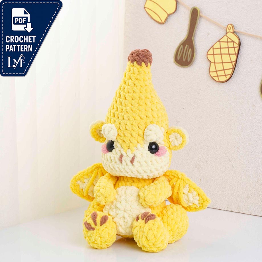 Fruit Dragon Crochet Pattern Projects Inspired by Fantasy Fruits 7