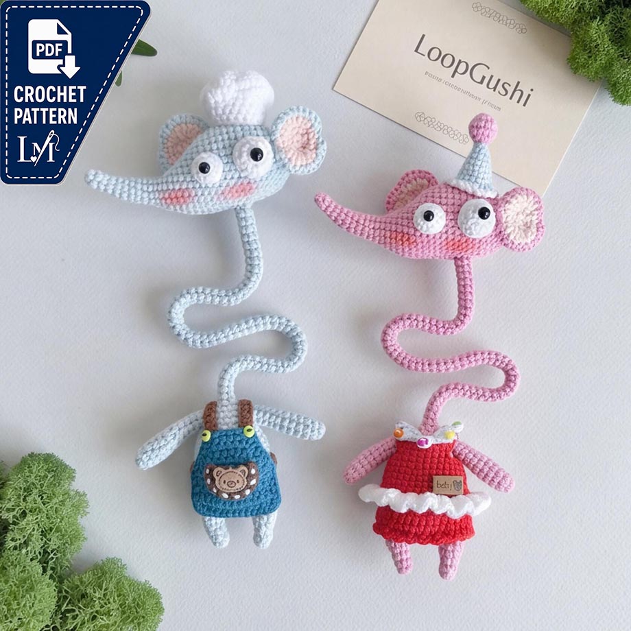 Long Necked Elephant Crochet Pattern for Unique Amigurumi