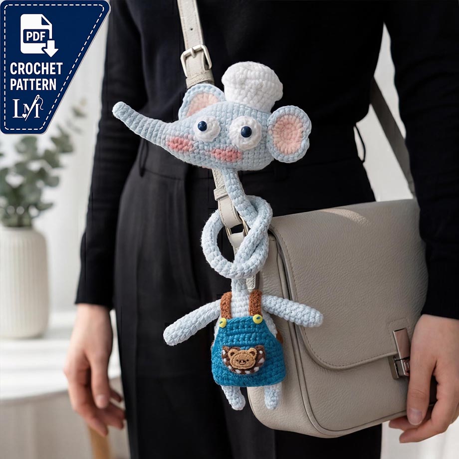 Long Necked Elephant Crochet Pattern for Unique Amigurumi 5