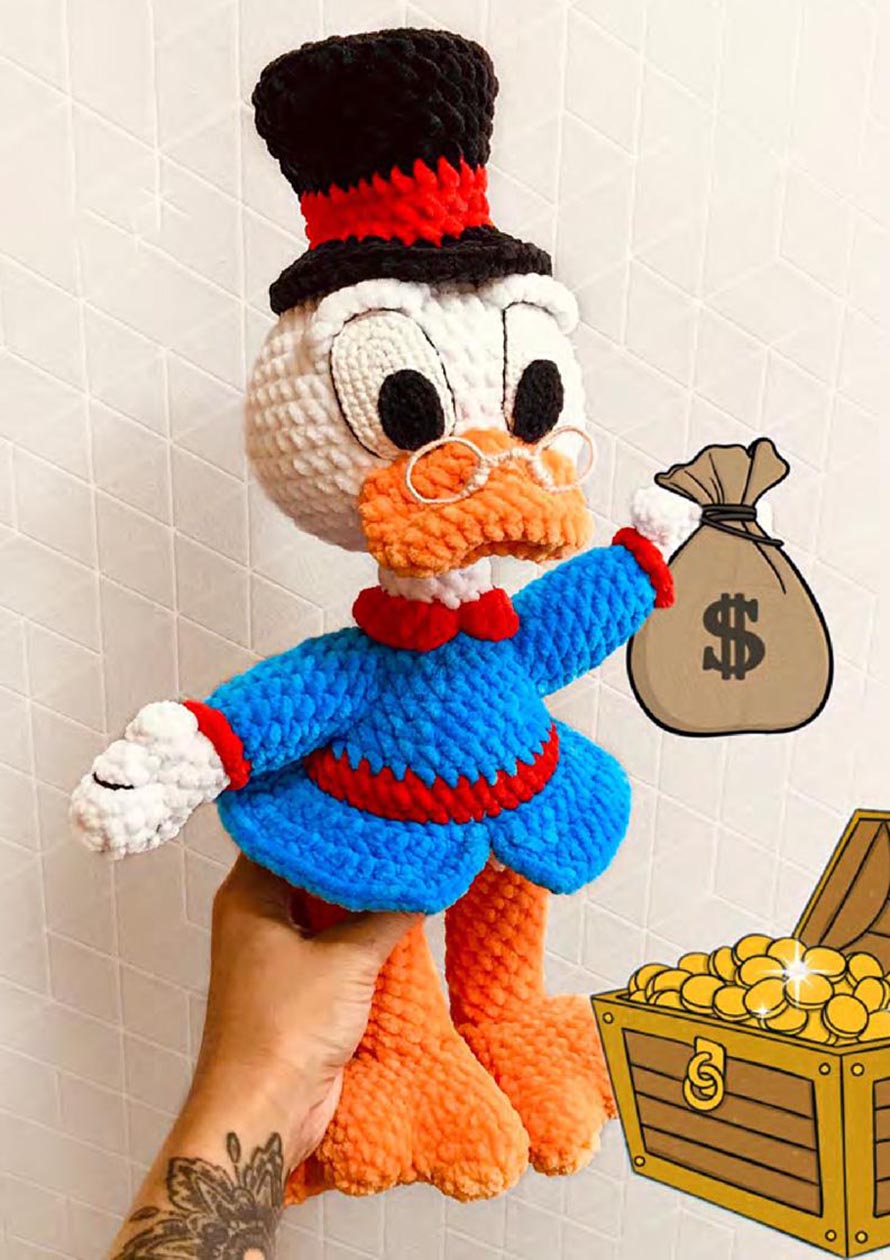 Crochet Donald Duck Pattern Ideas to Download 2