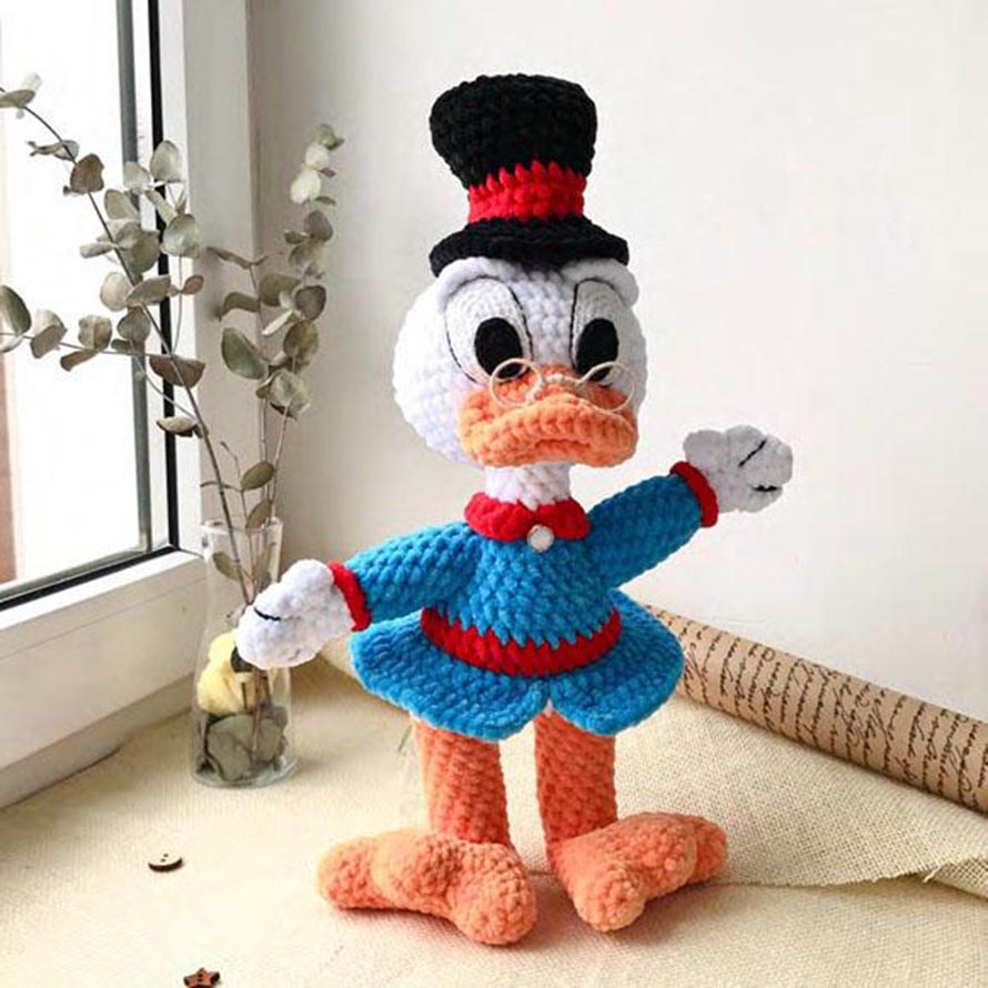 Crochet Donald Duck Pattern Ideas to Download 4
