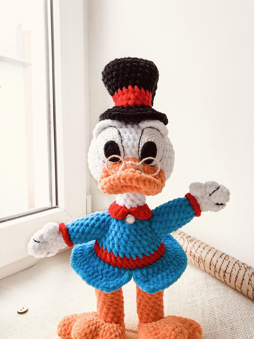 Crochet Donald Duck Pattern Ideas to Download 6
