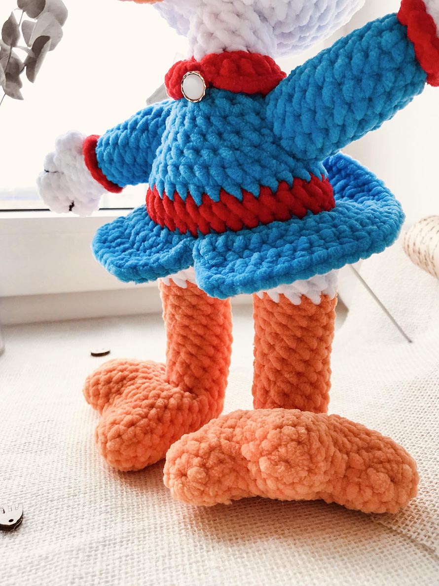 Crochet Donald Duck Pattern Ideas to Download 8