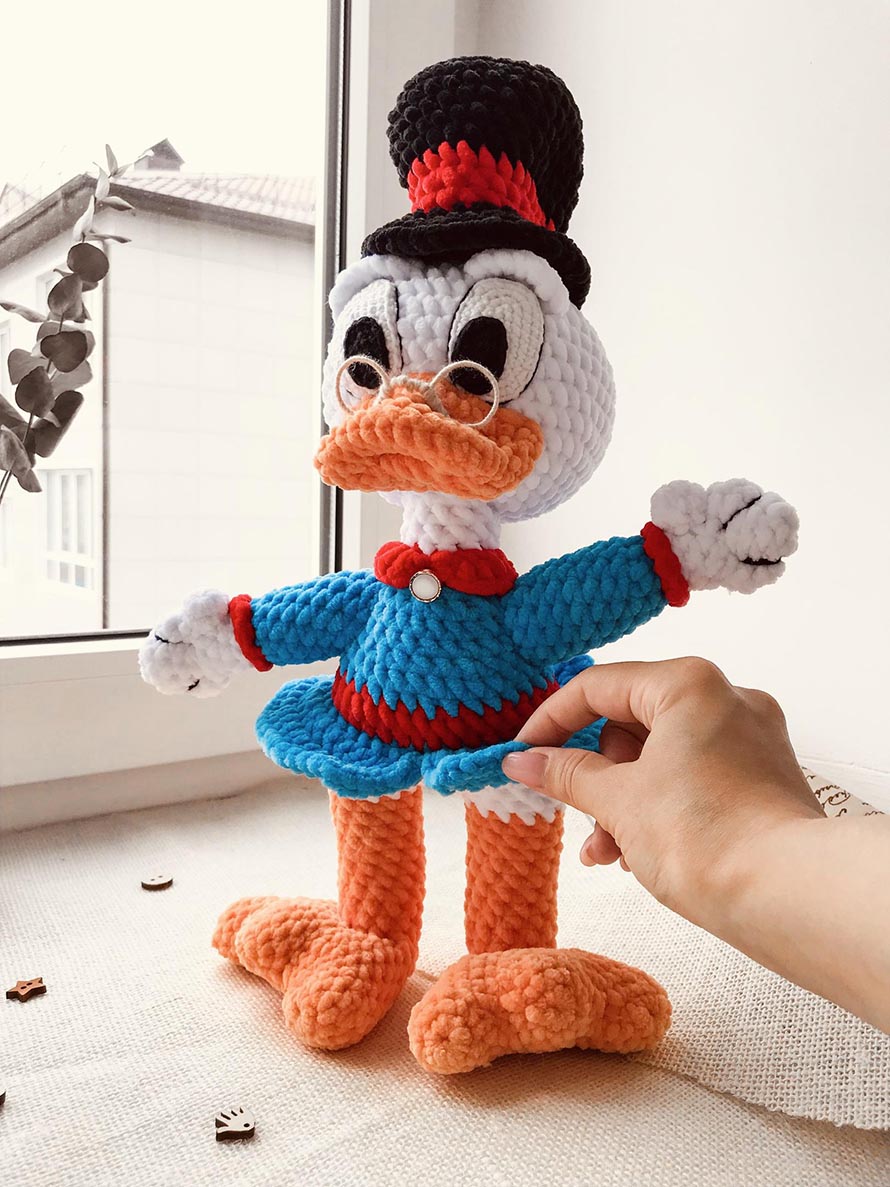 Crochet Donald Duck Pattern Ideas to Download 9