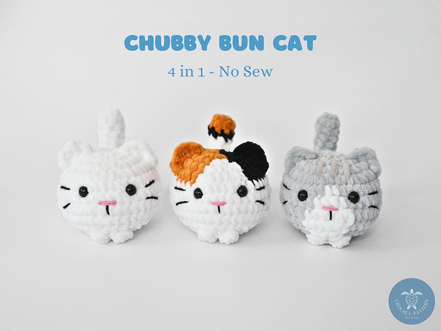 Loaf Cat Crochet Pattern Designs for Cat Lovers
