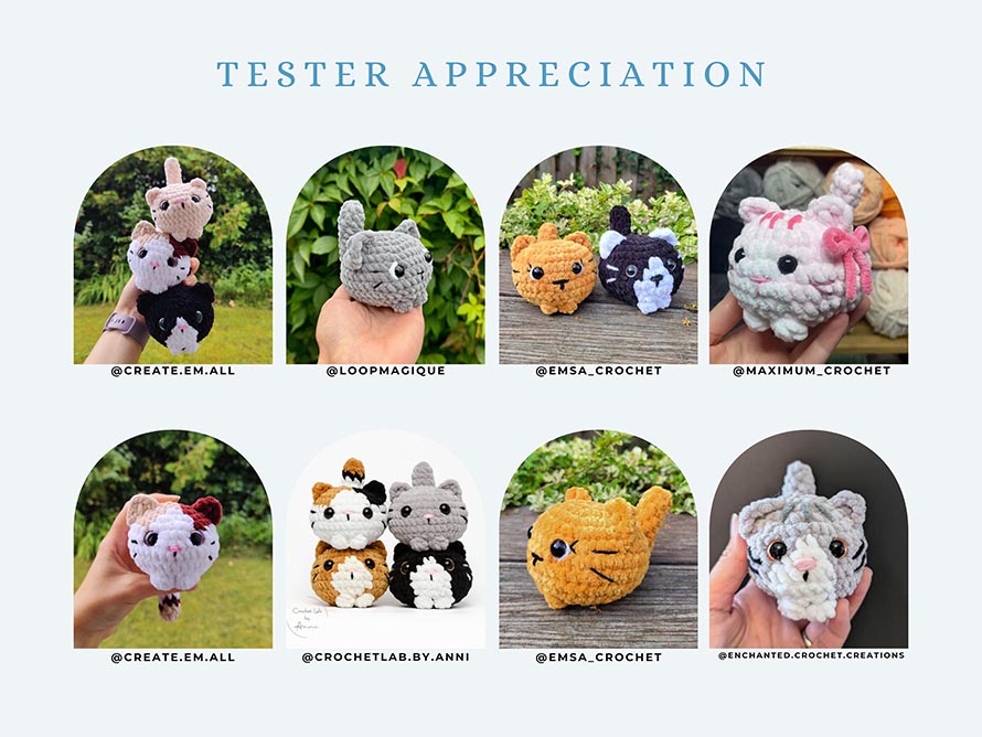 Loaf Cat Crochet Pattern Designs for Cat Lovers 7