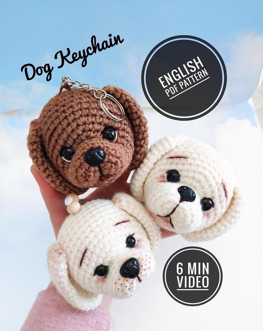 Crochet Dog Keychain Pattern Ideas for Mini Projects