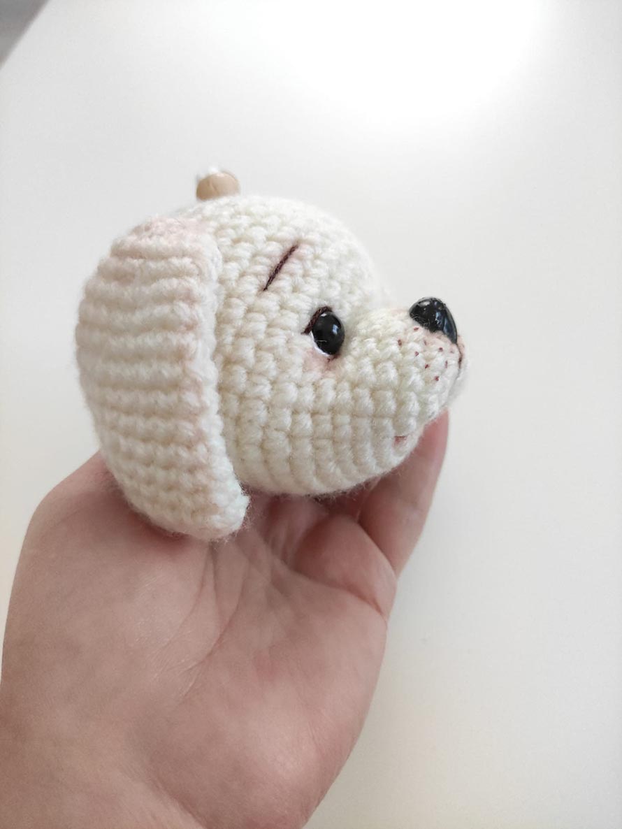 Crochet Dog Keychain Pattern Ideas for Mini Projects 9