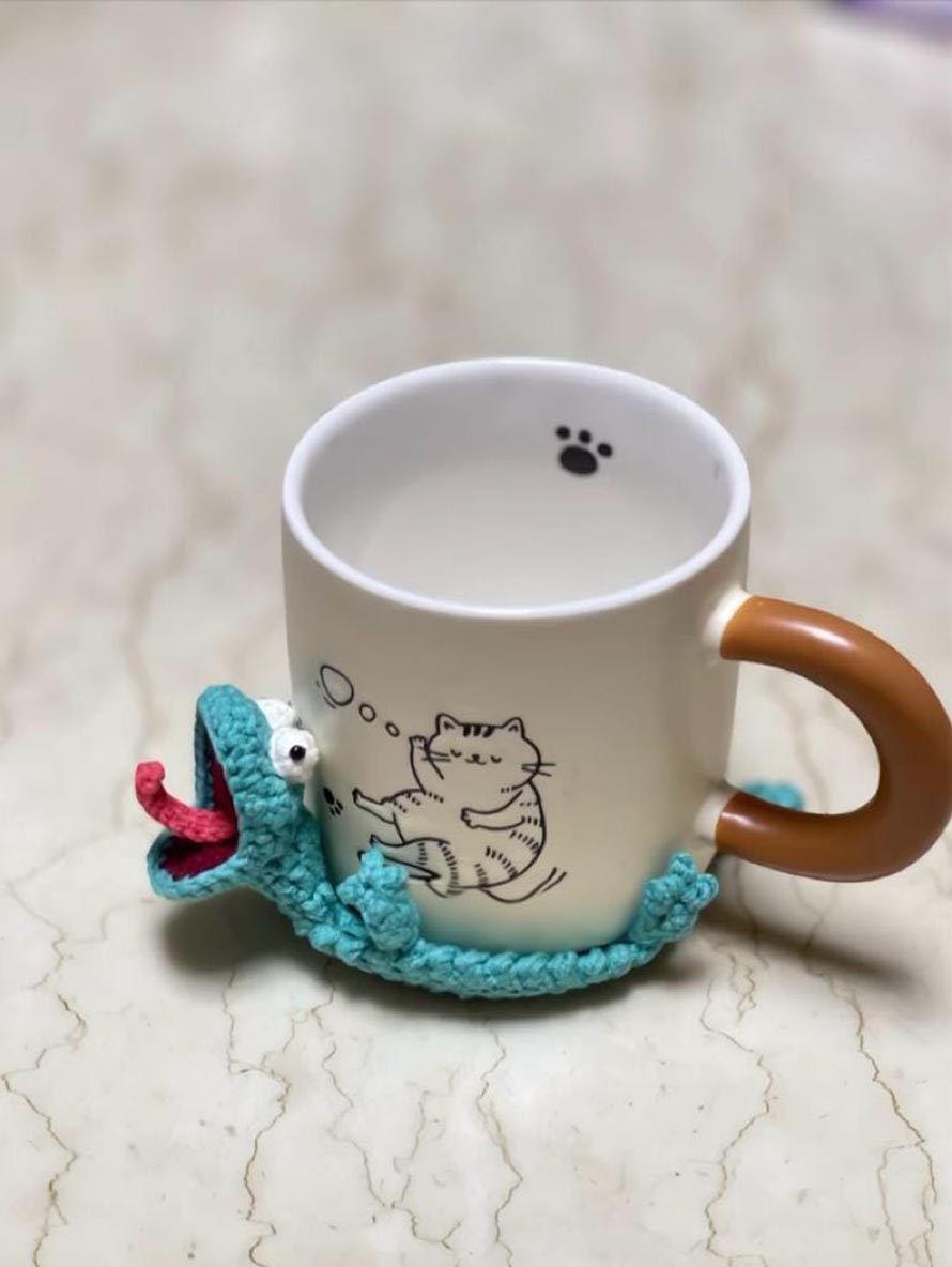 Crochet Frog Coaster Pattern Designs for Handmade Tables 5