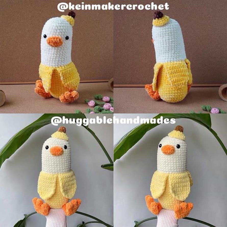Banana Duck Crochet Pattern Designs to Download 9