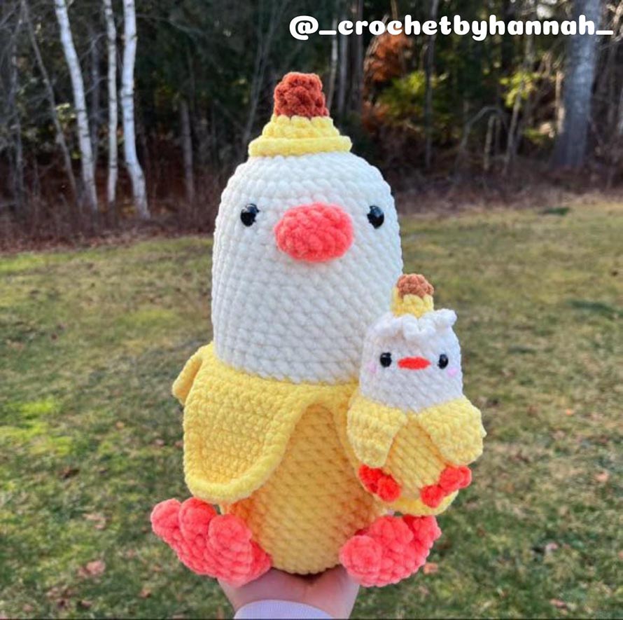 Banana Duck Crochet Pattern Designs to Download 5