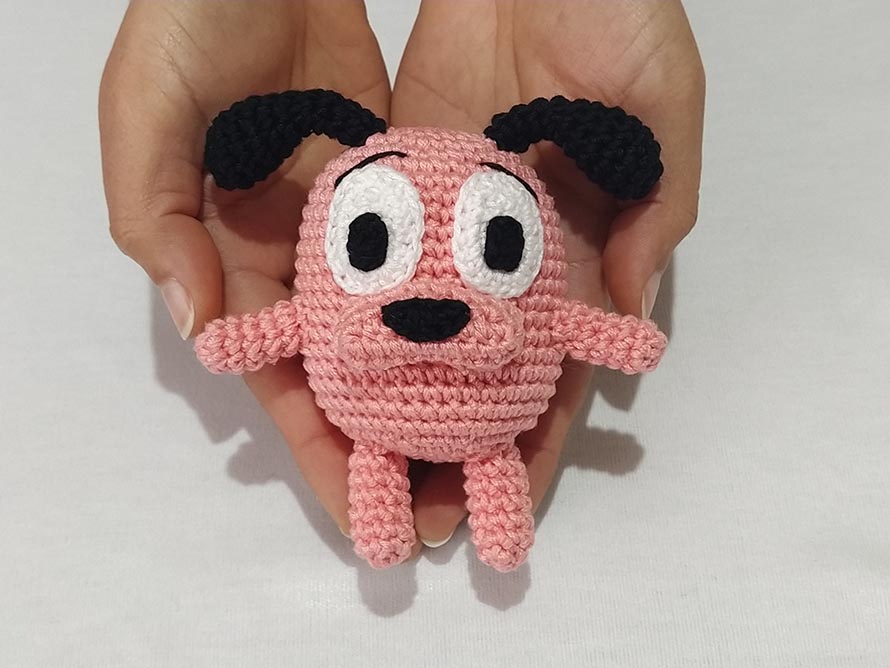 Courage the Cowardly Dog Crochet Pattern Designs 2