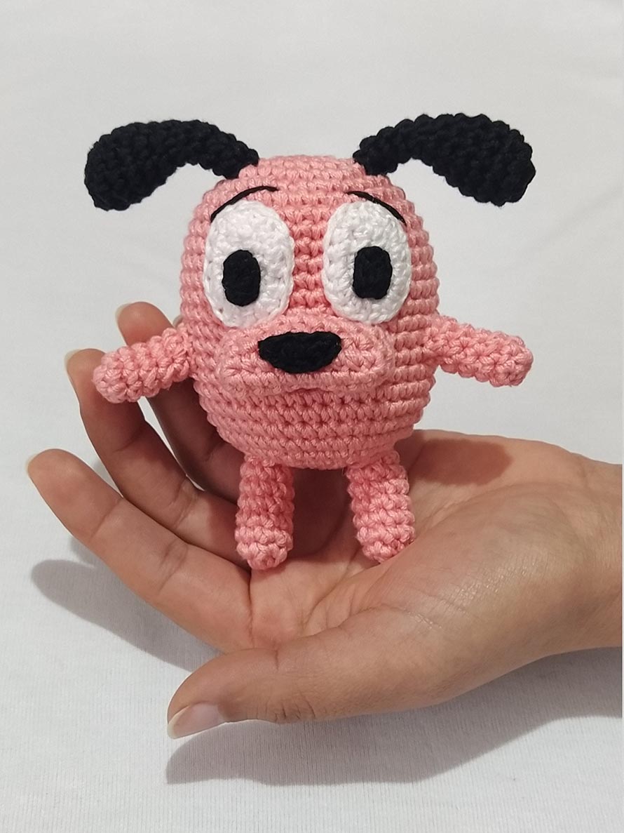 Courage the Cowardly Dog Crochet Pattern Designs 3