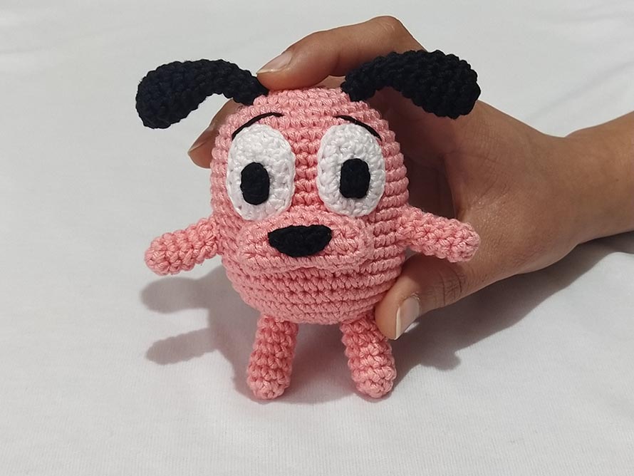 Courage the Cowardly Dog Crochet Pattern Designs 4
