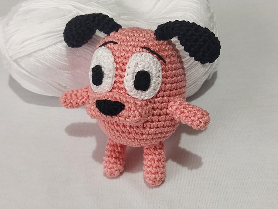 Courage the Cowardly Dog Crochet Pattern Designs 5