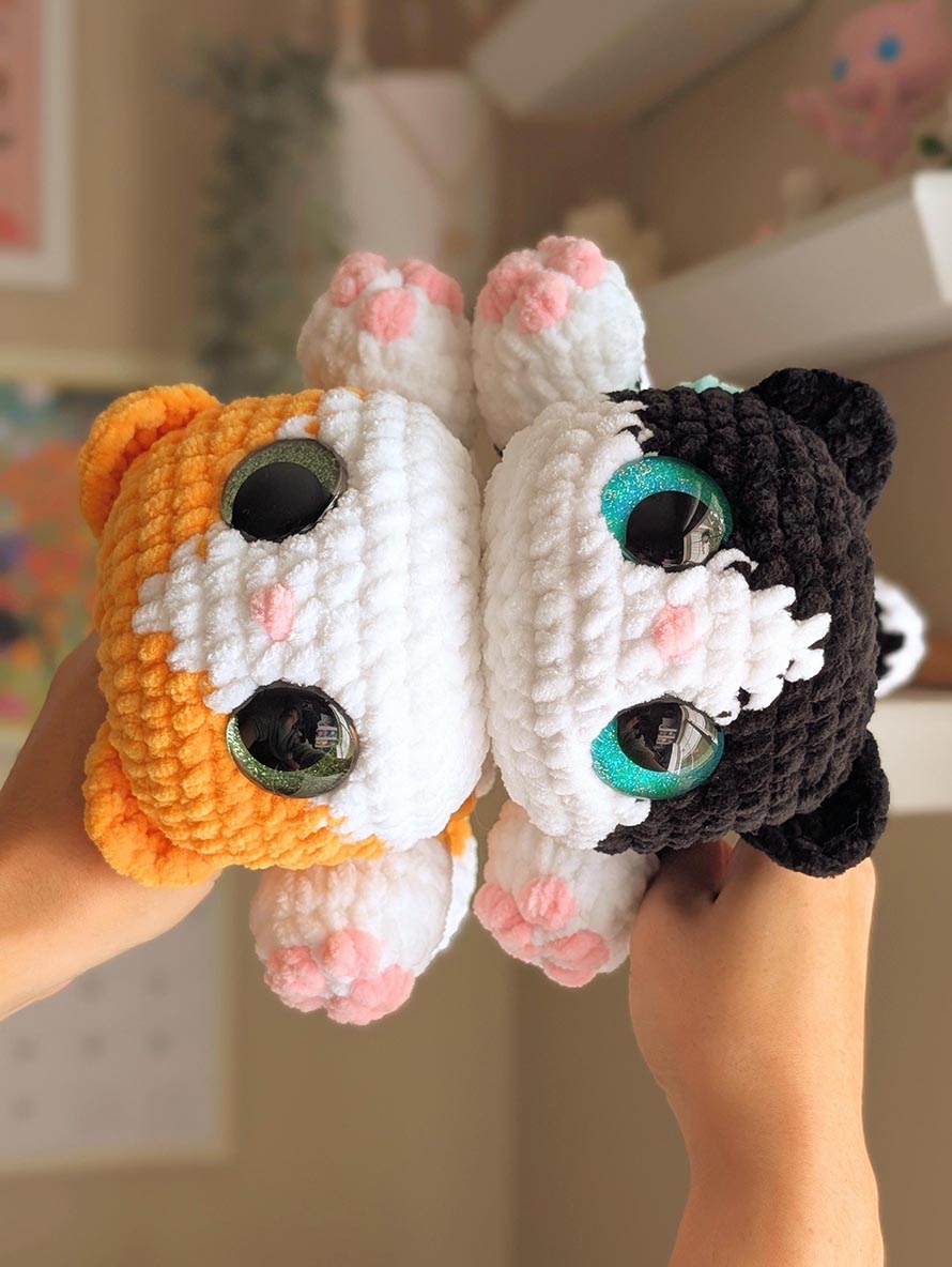 Orange Cat Crochet Pattern Ideas for Amigurumi 2