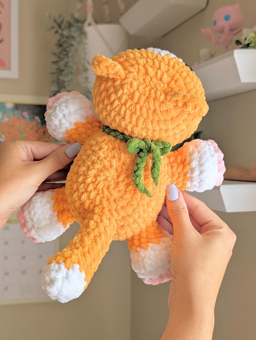 Orange Cat Crochet Pattern Ideas for Amigurumi 3