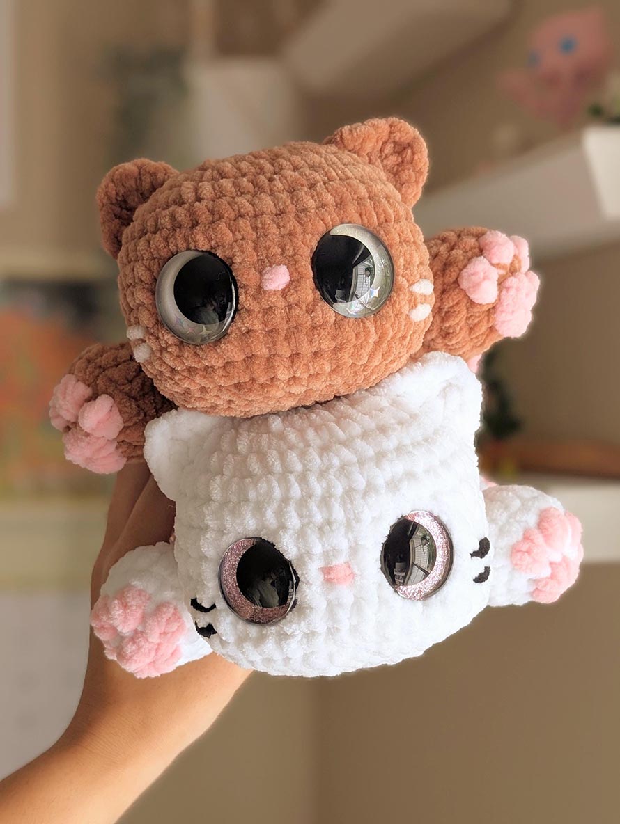 Orange Cat Crochet Pattern Ideas for Amigurumi 4