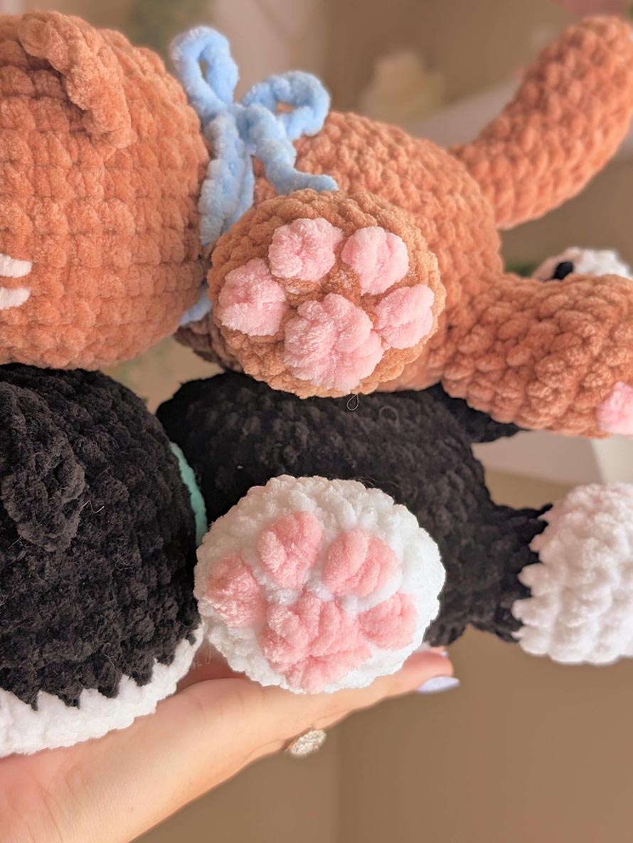 Orange Cat Crochet Pattern Ideas for Amigurumi 6