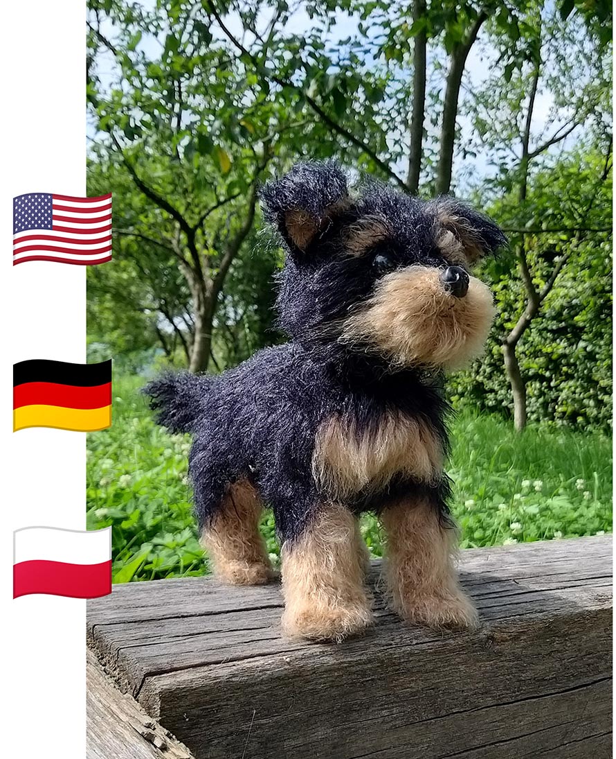Crochet Pattern Yorkshire Terrier | Yorkie | Amigurumi | Dog | York | Realistic