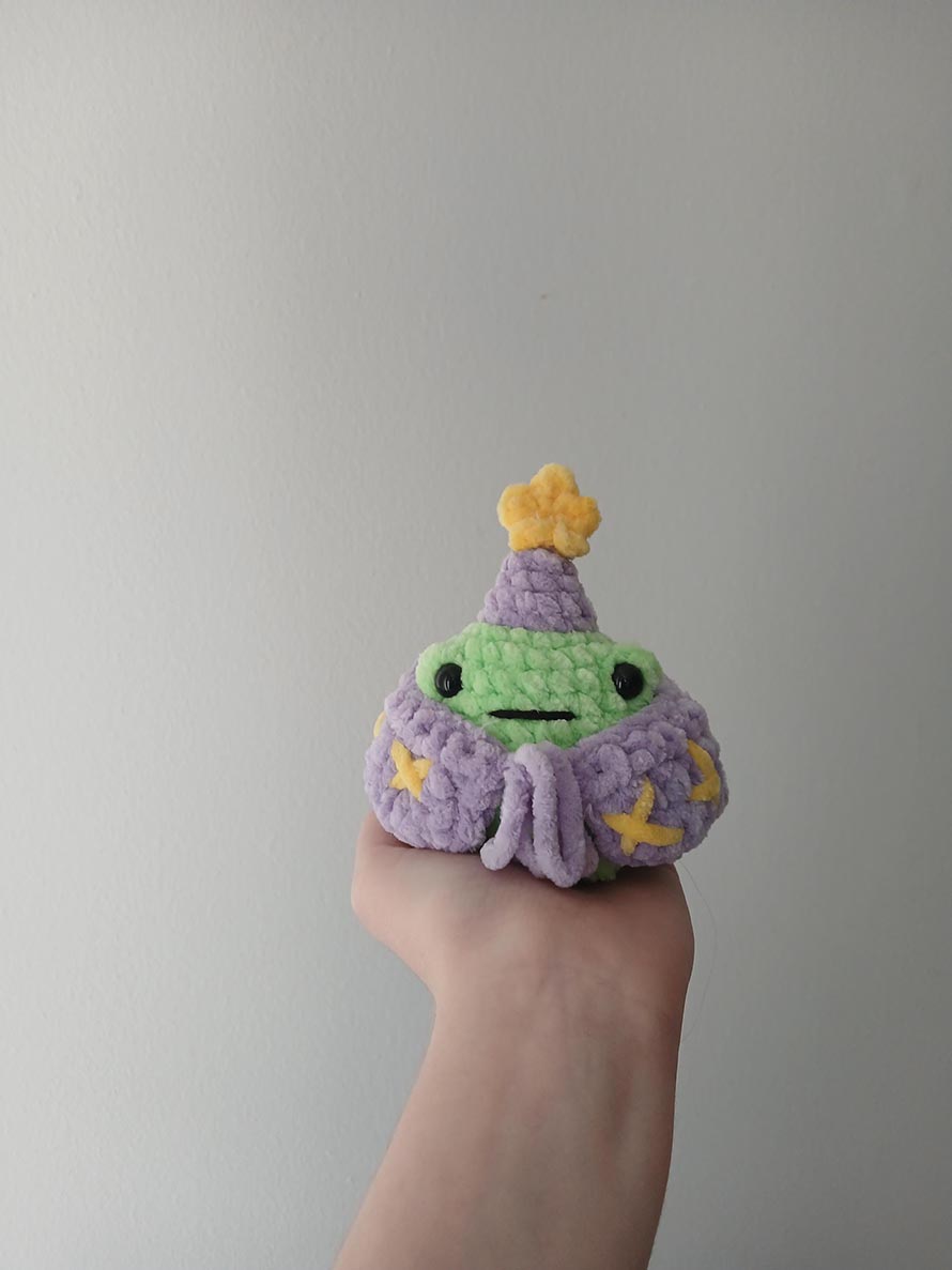Wizard Frog Crochet Pattern Ideas for Magical Amigurumi 9